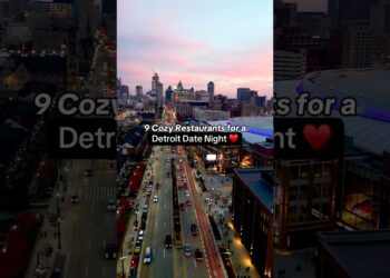Check out these 9 delicious Detroit restaurants perfect for a cozy date night. 💛🌆 #DetroitLove