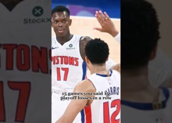 The Pistons end their playoff losing streak🏀 #Detroit #Pistons #Basketball #NBA #Playoffs #Knicks