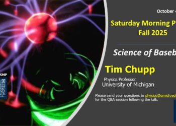 Saturday Morning Physics – 10/04/25