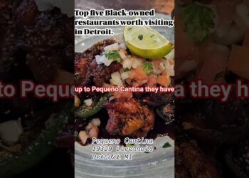 Black Owned Restaurants Detroit Edition #blackownedbusiness #food  #detroit #fypシ #fyp