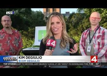 2024 Ann Arbor Art Fair- WDIV Interview with Craig Nowak and artist Kenneth Rosenthal