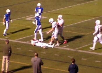 Canton RB Nick Dimitroff 58 yard run vs. Salem