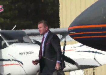 Kirk Herbstreit's Private Jet in Auburn