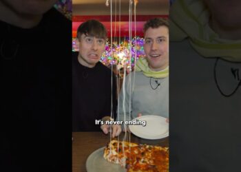Two Brits try REAL Detroit Style Pizza!