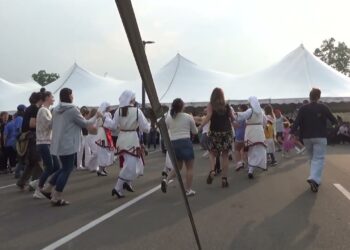Levendia of St Nicholas Ann Arbor, Ya'ssoo Greek Festival, Public Dancing, Ann Arbor, MI, 6/6/25