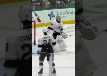 Thoughts on his L95 set? #GoalieGearSnob #LosAngelesKings #TrueGoalie #AntonForsberg