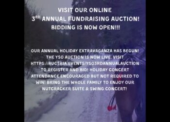 Celebrate the Season with the YSO! Holiday Extravaganza 12/14/25 3:30pm Lincoln High School, Ypsi