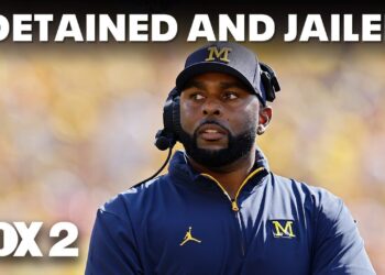 Sherrone Moore in jail after being fired from Michigan head coaching position