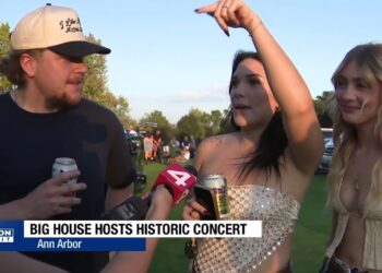 Zach Bryan visits Michigan Stadium for historic concert