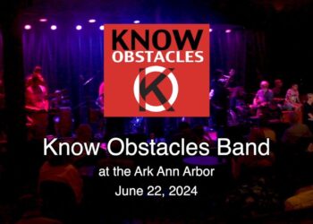 Know Obstacles Band at the Ark Ann Arbor TV Program for CTN Telecast