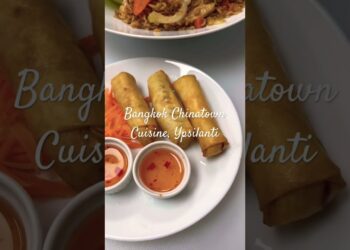 Bangkok Chinatown #dinner #dinnerideas #springroll #annarbor #ypsilanti #foodie #food #friedrice