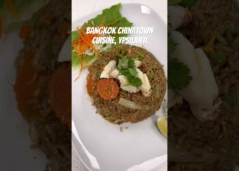 Bangkok Chinatown Cuisine Crab Fried Rice. #friedrice #thairestaurant #annarbor #dinner  #ypsilanti
