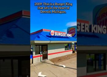 These ABANDONED Burger Kings 🍔🤴 Across Detroit, Michigan BECOME LOCAL RESTAURANTS! 🔥 #shorts