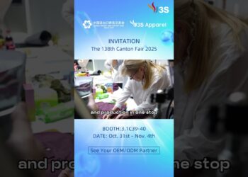 3S Apparel clothing manufacturer at the #cantonfair2025  #china #cantonfair #apparel #clothing
