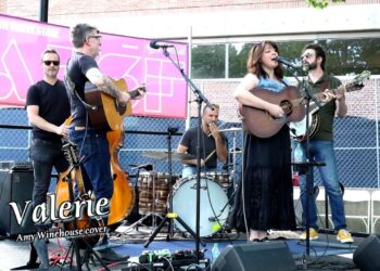 Rochelle Clark & The Familiars  Ann Arbor Summer Festival “Valeria” (Amy Winehouse Cover)
