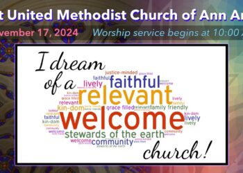 FUMC Ann Arbor Worship Service – November 17, 2024