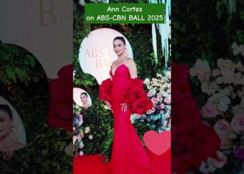 Ann Cortes on abs-cbn ball 2025. #trending #abscbn #abscbnball2025 #annecortes