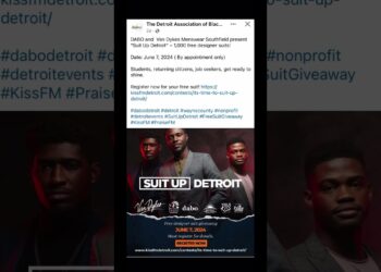 DABO-Van Dykes Menswear Southfield Presents “Suit Up Detroit” 1,000 free designer suits! June 7th