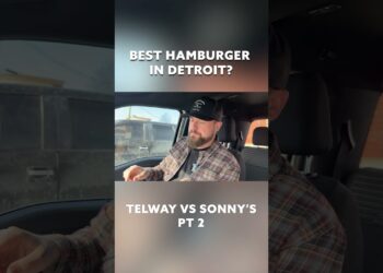Best hamburgers in Detroit? Telway Vs Sonny’s#hamburgers #burgers #american  #foodreview #detroit