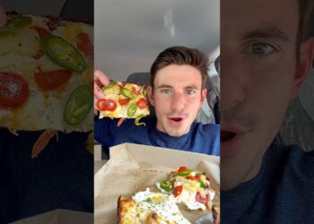 Rendezvous Detroit Style Pizza Review in Oklahoma City, Oklahoma #pizza #foodreview #shorts