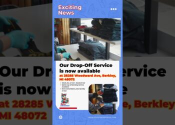 Exciting News! Our Drop-Off Service is now available at 28285 Woodward Ave, Berkley, MI 48072!