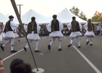 OrthoBlaze Dancers, Ya'ssoo Greek Festival, Part 04, Ann Arbor, MI, June 6, 2025