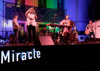 Erin Zindle & The Ragbirds w/ Ross Huff,  Ann Arbor Summer Festival  “Miracle”