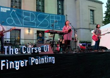 Erin Zindle & The Ragbirds,  Ann Arbor Summer Festival  “The Curse Of Finger Pointing”