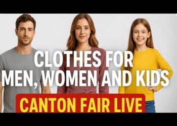 Clothes for Men, Women and Kids on Canton Fair live!