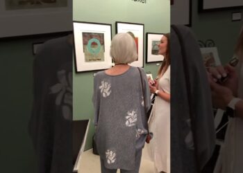 Anne’s booth at the Festival of Arts