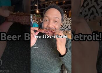 BBQ, brisket, and bold beer—Batch Brewing Company in Detroit never misses! 🍺🔥🥩 #DetroitFoodie