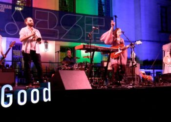 Erin Zindle & The Ragbirds w/ Ross Huff,  Ann Arbor Summer Festival  “Good”