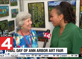Mosaic artist comes from out-of-state to join Ann Arbor Art Fair