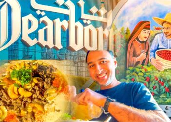 $100 Dearborn HALAL FOOD Challenge! Best Halal Food In America?