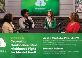Enlighten U – Crowning Confidence: Miss Michigan’s Fight for Mental Health – S3 • E25