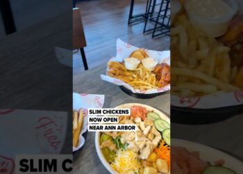 Slim Chickens restaurant chain opens first full-service Michigan location near Ann Arbor