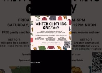 “FREE” WINTER GIVEAWAY! Gently used boots, coats & clothing for children, women & men—Sept—26 & 27th