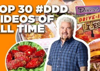 Top 30 #DDD Videos of ALL TIME with Guy Fieri | Diners, Drive-Ins, and Dives | Food Network