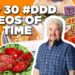 Top 30 #DDD Videos of ALL TIME with Guy Fieri | Diners, Drive-Ins, and Dives | Food Network