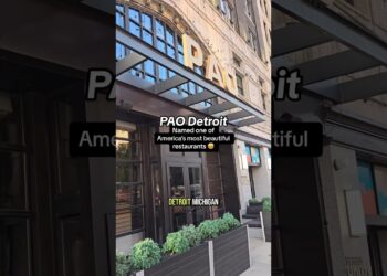 PAO located in Detroit made the list of the 50 Most Beautiful Restaurants in America 🌟 #Detroit