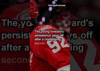 Marco Kasper Scores First Points in Detroit Red Wings Victory #sportsnews