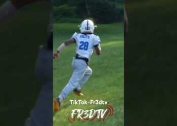 HARDEST HITTING 12U PLAYER😱‼️ #detroit #football #explore #viral #footballshorts #youth