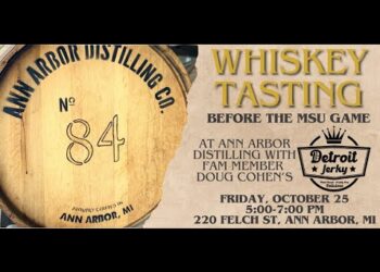 FAM’s Whiskey Tasting with Detroit Jerky at Ann Arbor Distilling Co.