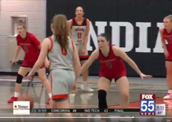 NEWS:  IT Hoops vs CUAA | FOX55 02/22/24