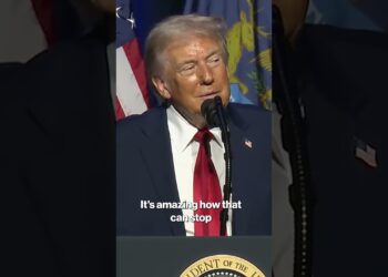 Trump Does Mocking Impression of Ilhan Omar #shorts