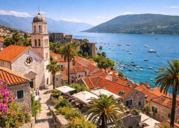 Herceg Novi, Montenegro: A Beautiful Coastal Walking Tour 4K