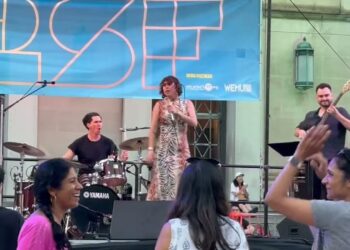 “Jazz Church”, Veronica Swift at the Ann Arbor Summer Festival 2025