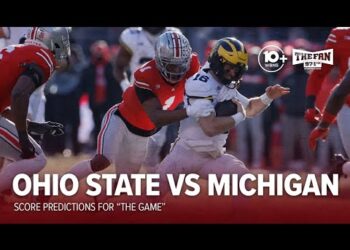 Score predictions for Ohio State vs. Michigan