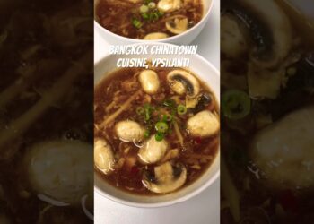 Hot&Sour Soup #dinner #food #lunch #soup #foodie #annarbor #ypsilanti #saline #foodlover #delicious