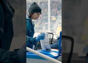 Zero Waste Hockey Game at Yost Ice Arena